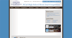 Desktop Screenshot of ncmocktrial.org